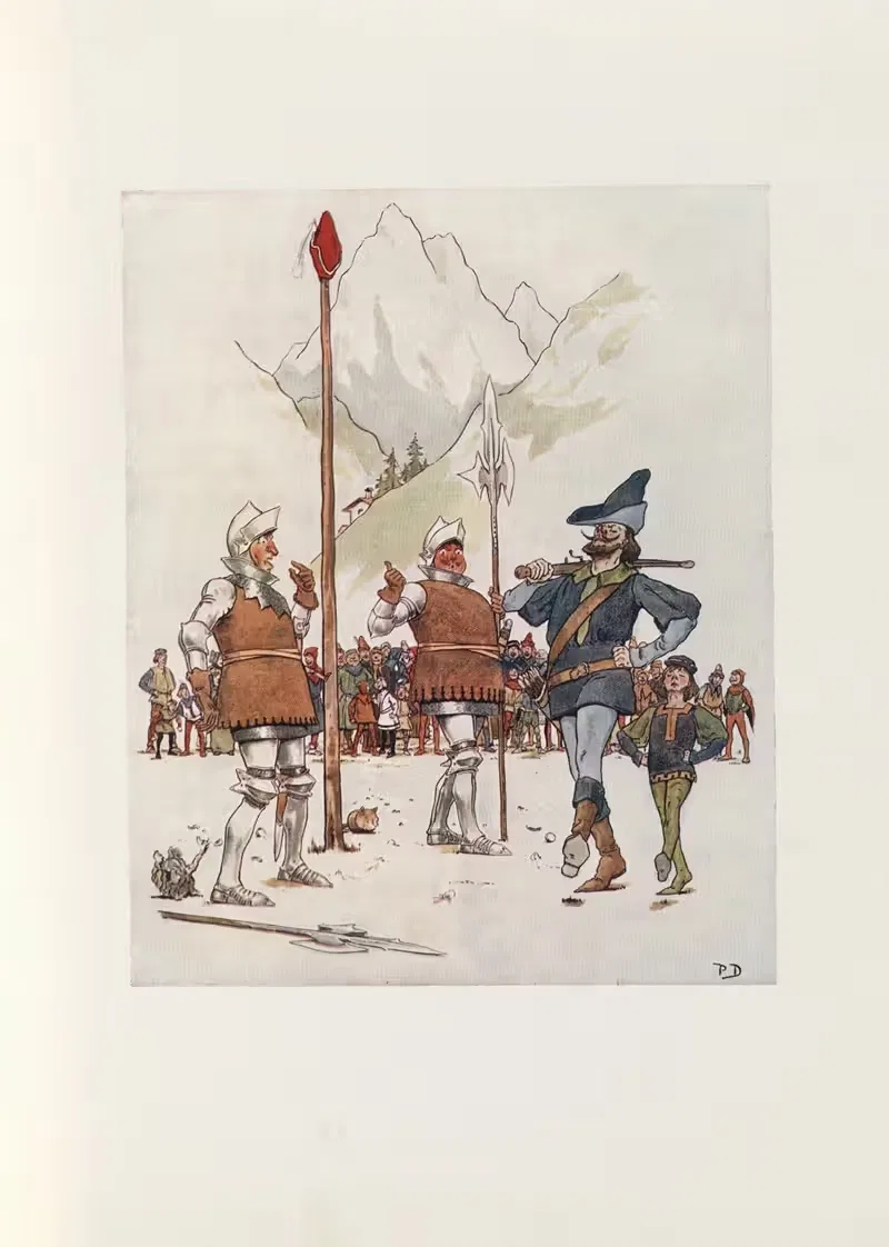 Уильям Телл снова рассказывает Пл.05 by Филип Дадд, 1904 — digital art print download