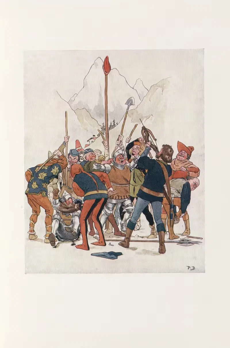 Уильям Телл рассказан снова Пл.08 by Филип Дадд, 1904 — digital art print download