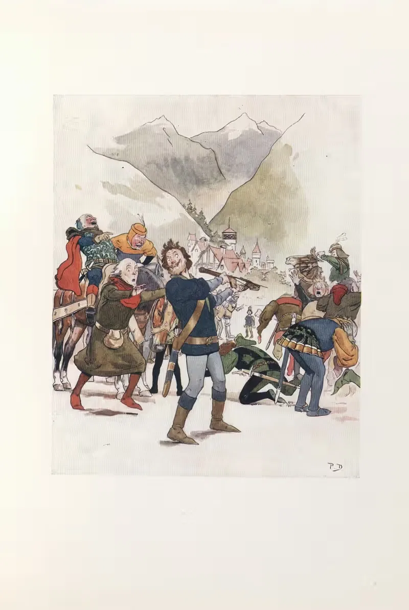 Уильям Телл рассказан снова пл.12 by Филип Дадд, 1904 — digital art print download
