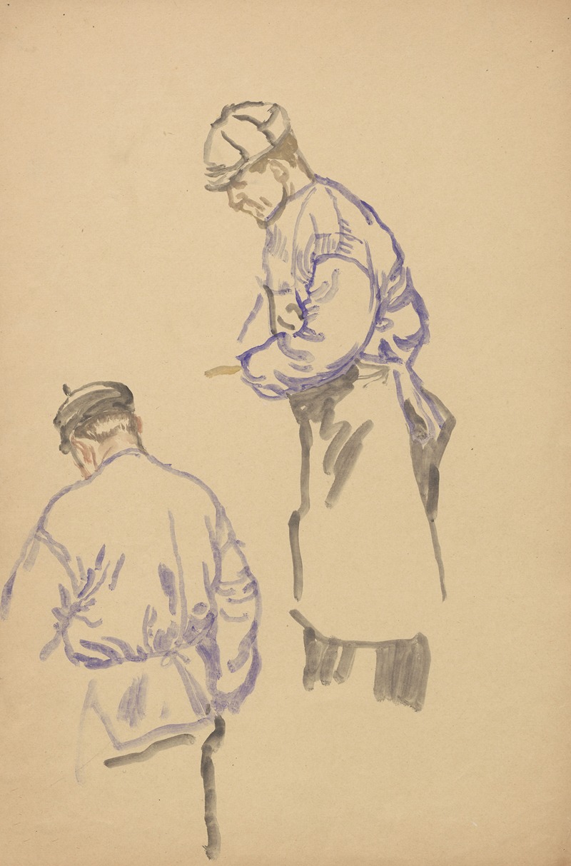Workers by Вальдемар Андерсен, 1895-1928 — digital art print download