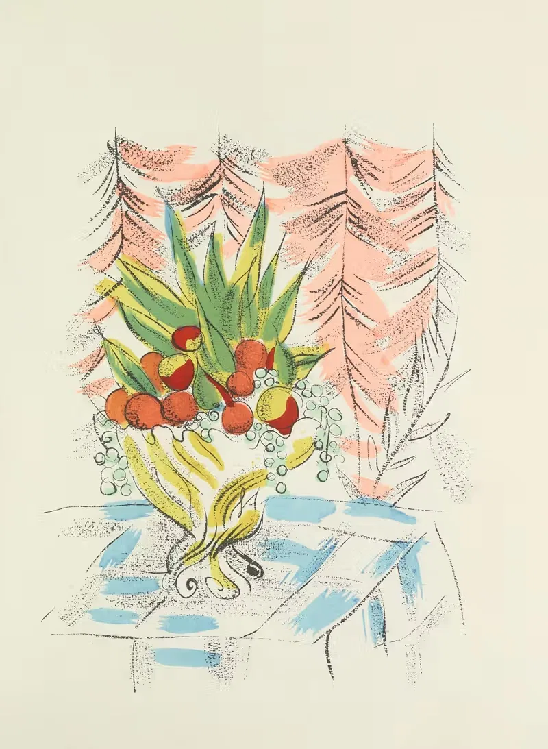 Madrigaux pl 25 by Raoul Dufy, 1920 — digital art print download