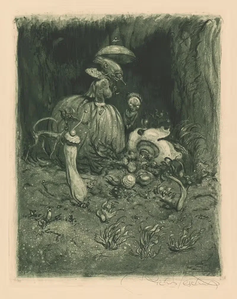 Губернаторша by Рихард Тешнер — digital art print download