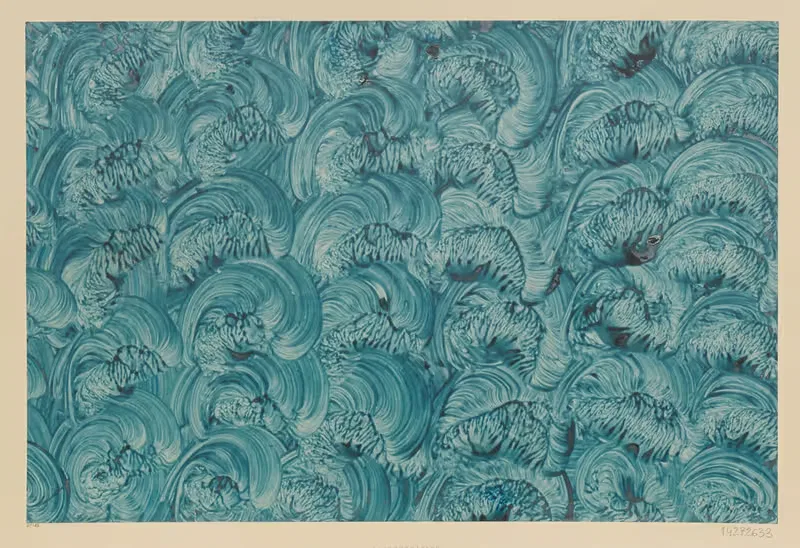 Kleisterpapier by Christian Ferdinand Morawe, 1885 - 1907 — digital art print download