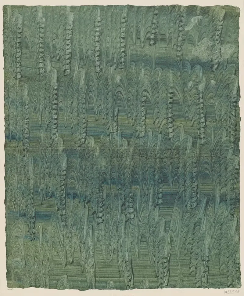 Клейстерная бумага (первые попытки) by Лилли Бехренс, 1900 — digital art print download