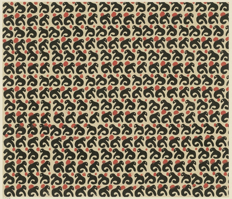 Buntpapier (Lurche) by Maria von Uchatius, 1902 - 1906 — digital art print download
