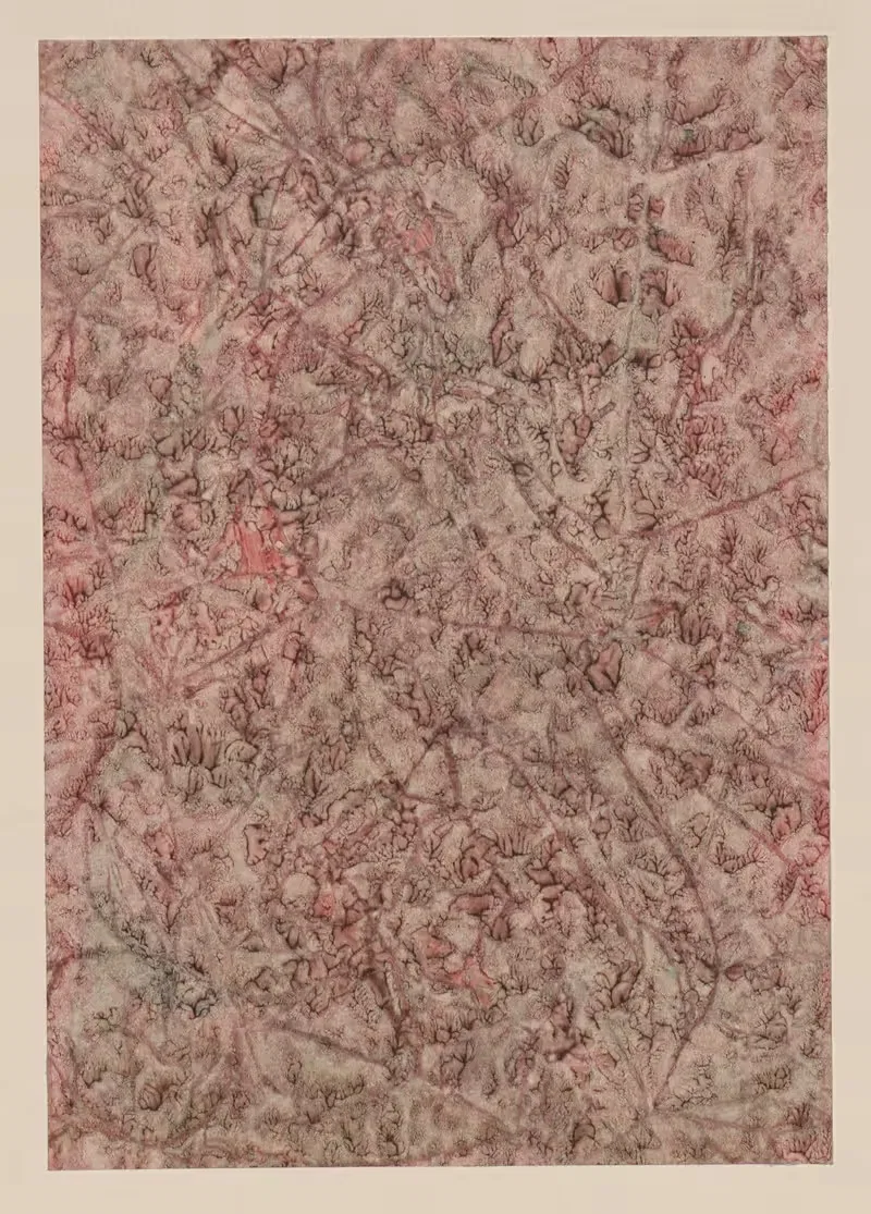 Mehrfarbiges Kleisterpapier — Paul Kersten