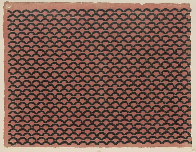Modeldruckpapier mit Golddruck — Remondini
