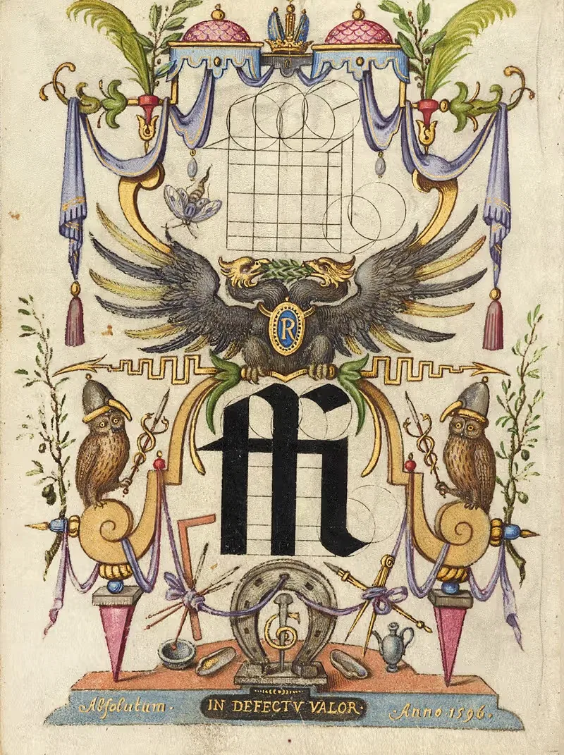 Руководство по построению лигатуры ffi by Йорис Хефнагел, 1561–1596 — digital art print download