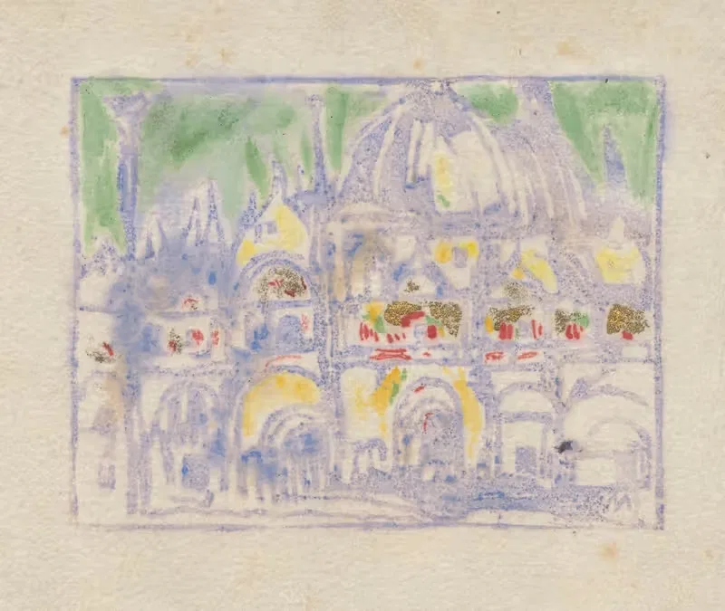 Bazylika San Marco w Wenecji — Tadeusz Makowski