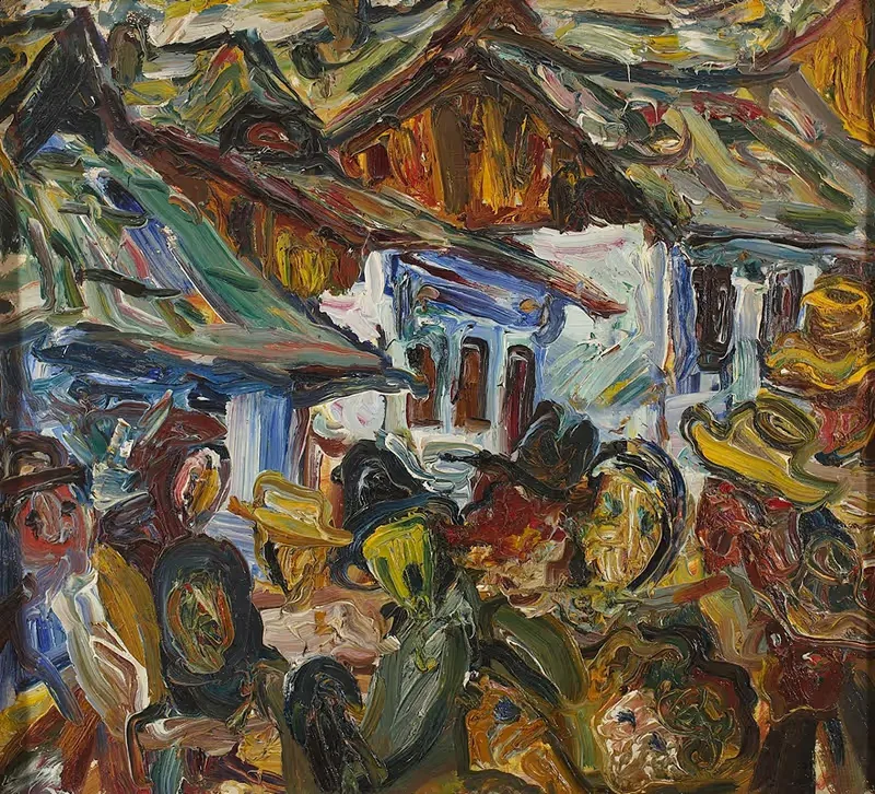 Дома by Станислав Осостович, 1930 - 1931 — digital art print download