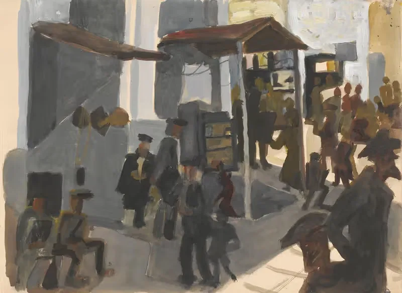 Улица с мастерской сапожника II — Станислав Осостович