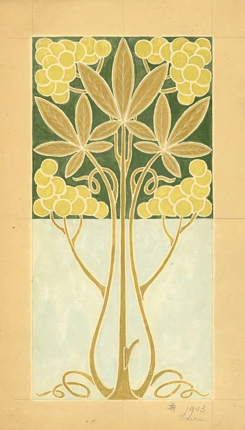 Academiewerk by Albert Daenens, 1903 — digital art print download