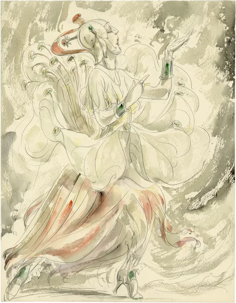Kop uit bloem by Alfred Ost, 1925 — digital art print download
