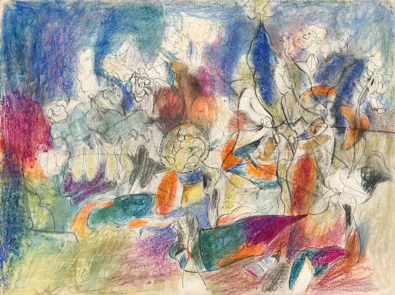 Вирджиния by Аршил Горки, 1943 — digital art print download