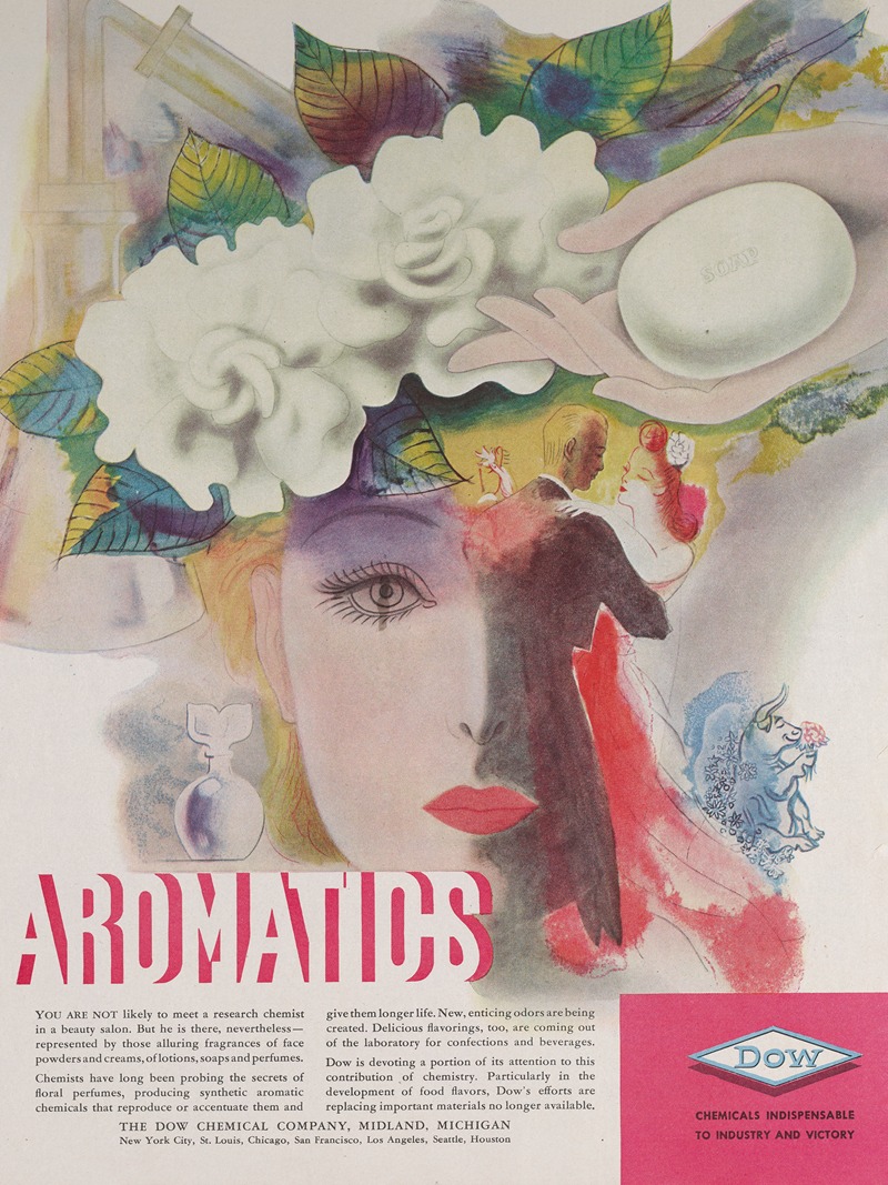 Ароматики by Даун Кемикал Компани, 1942 — digital art print download