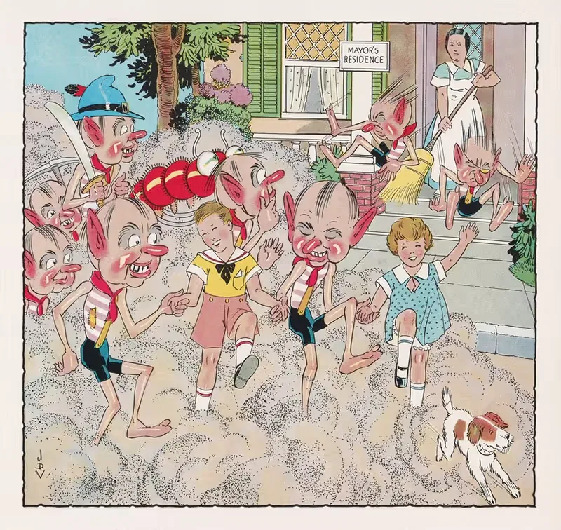 Peter and Peggy Visit the Dust Imps Pl.10 — Dow Chemical Company