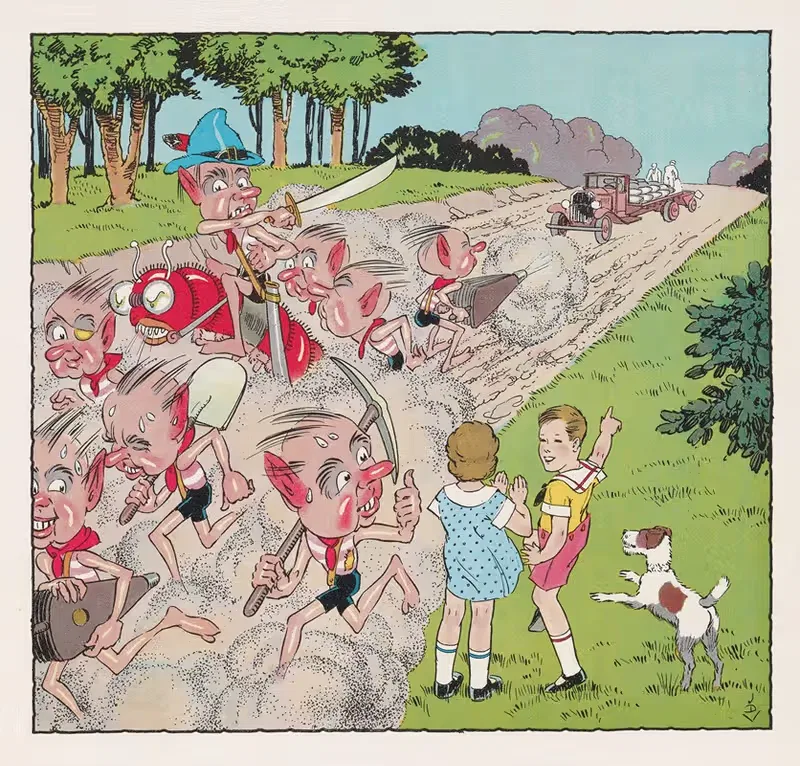 Peter and Peggy Visit the Dust Imps Pl.12 — Dow Chemical Company