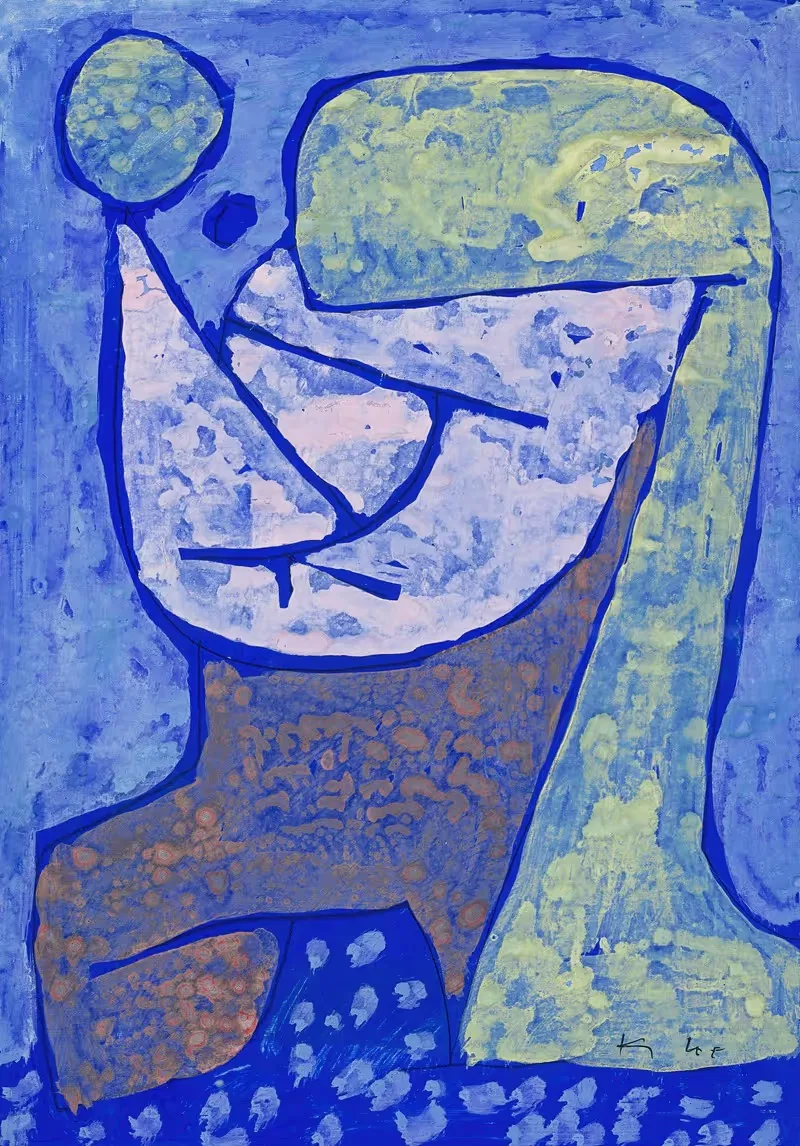 Gezeichnetes Mädchen by Paul Klee, 1939 — digital art print download