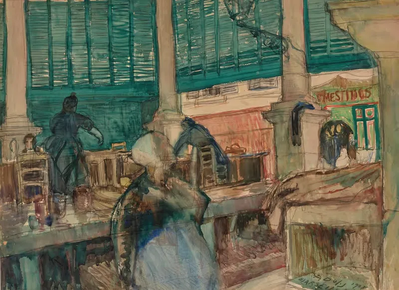 Le Marché à Marseille by Raoul Dufy, 1903 — digital art print download