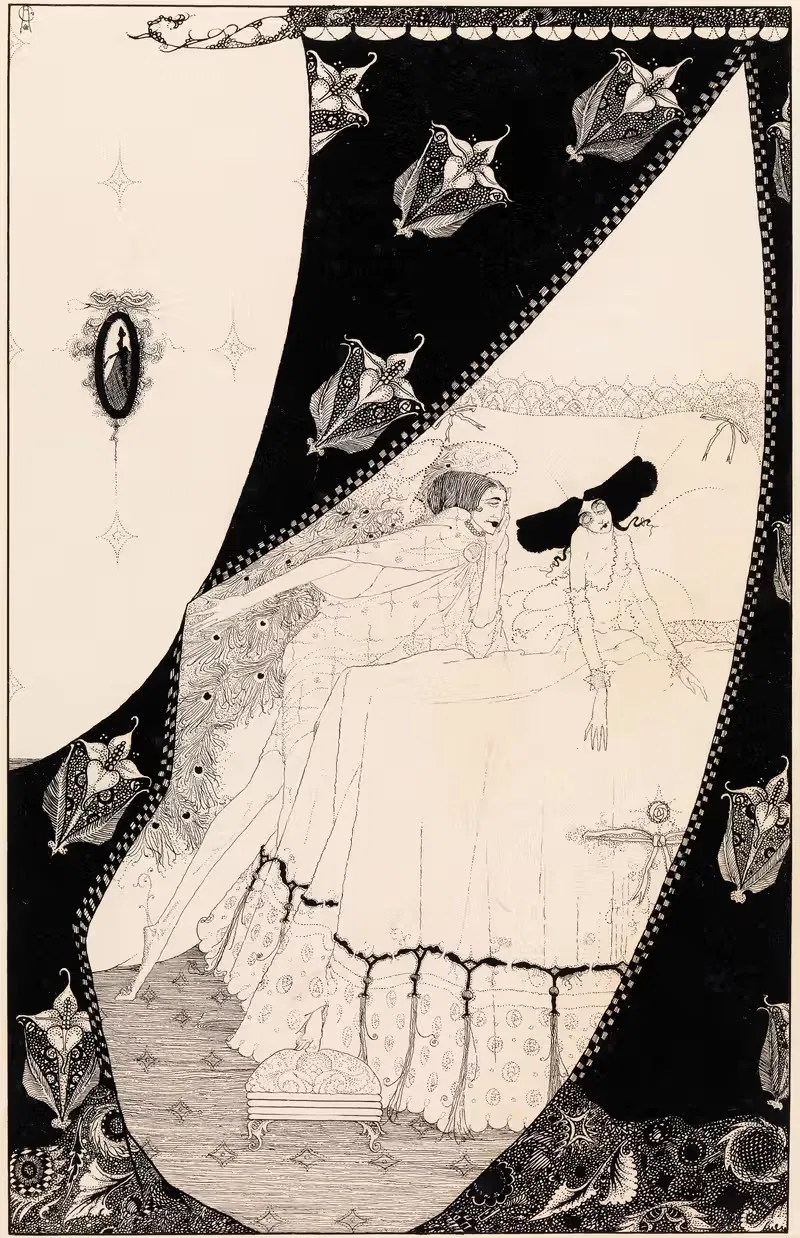 'Her Guardian Sylph Prolonged the Happy Rest' — Harry Clarke