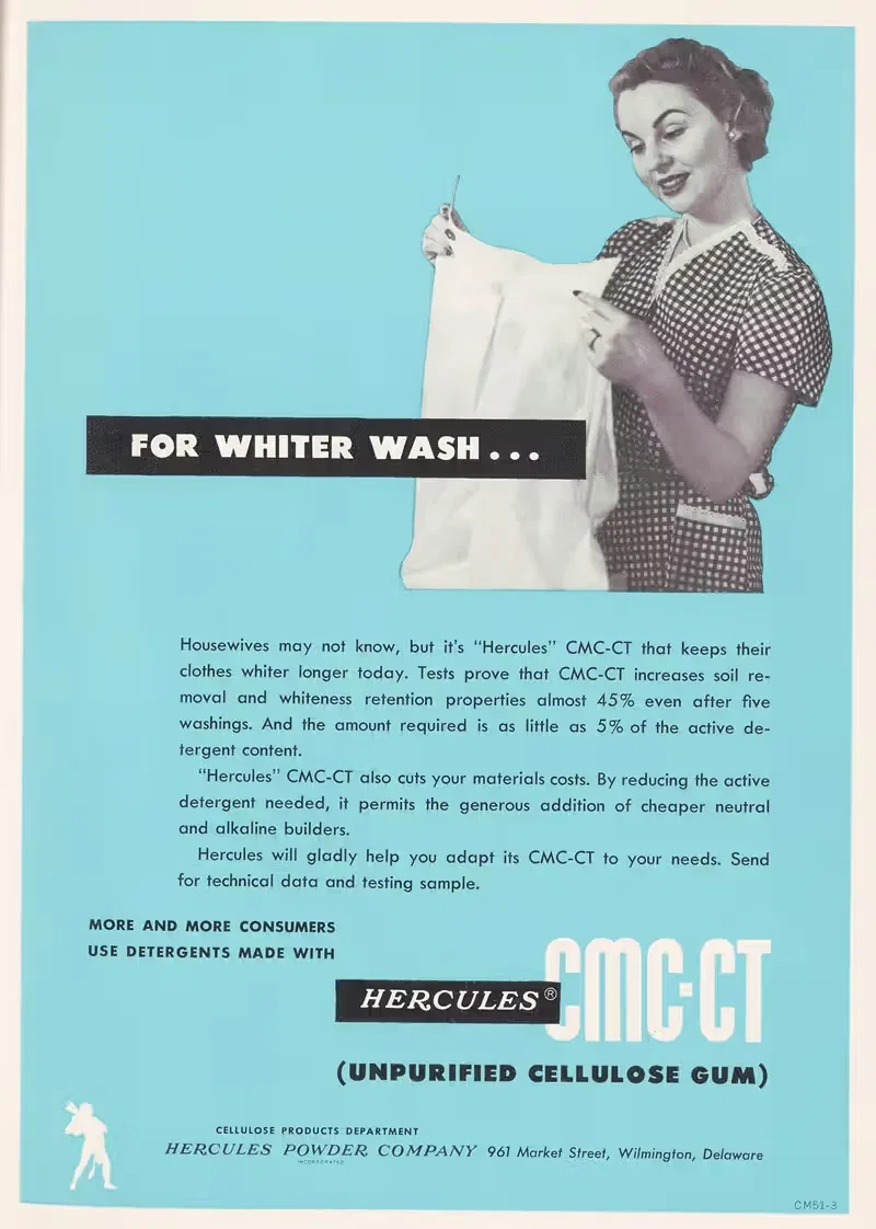 For Whiter Wash… by Hercules Incorporated, 1951 — digital art print download