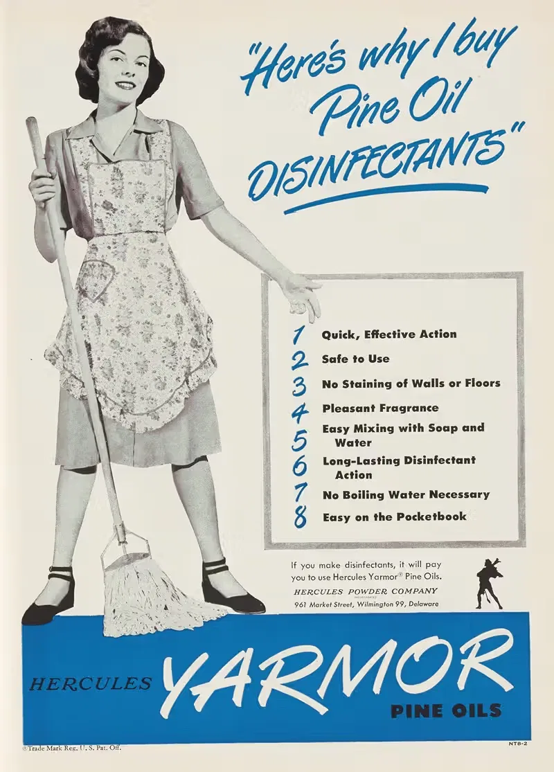Here's Why I Buy Pine Oil Disinfectants — Hercules Incorporated