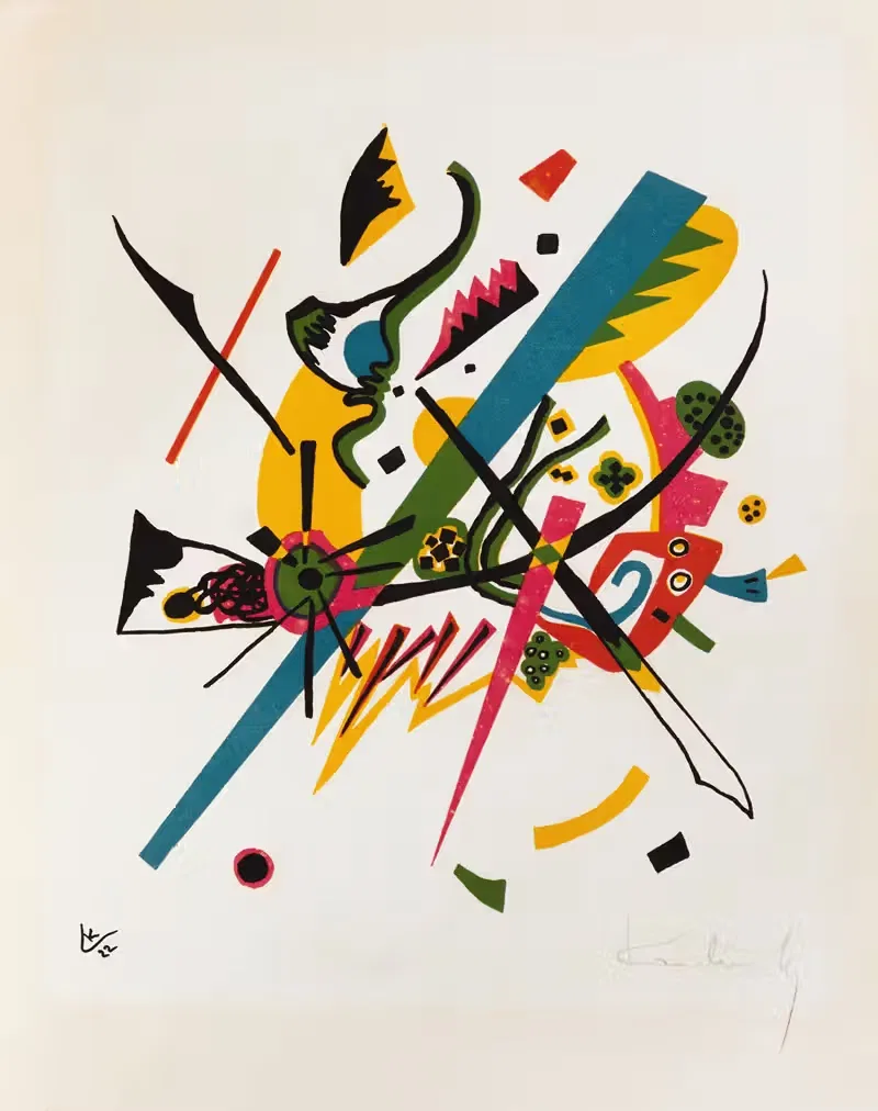 Kleine Welten (Small Worlds) I — Wassily Kandinsky