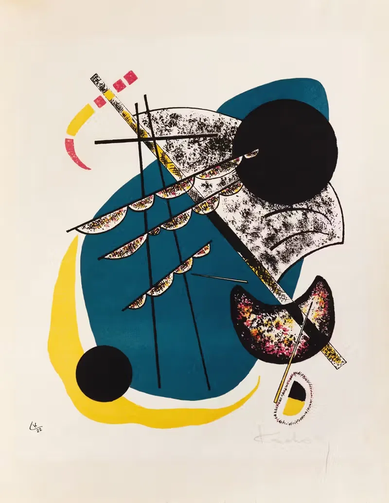 Kleine Welten (Small Worlds) II — Wassily Kandinsky