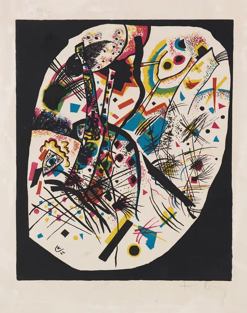 Kleine Welten (Small Worlds) III — Wassily Kandinsky