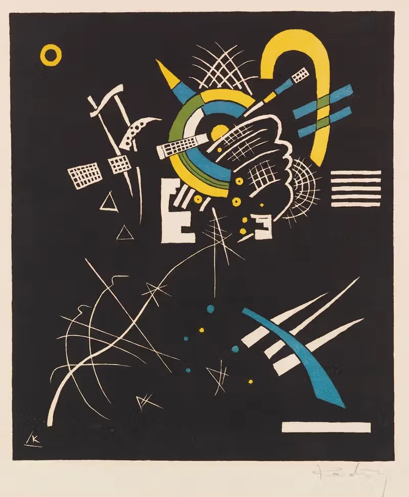 Kleine Welten (Small Worlds) VII — Wassily Kandinsky