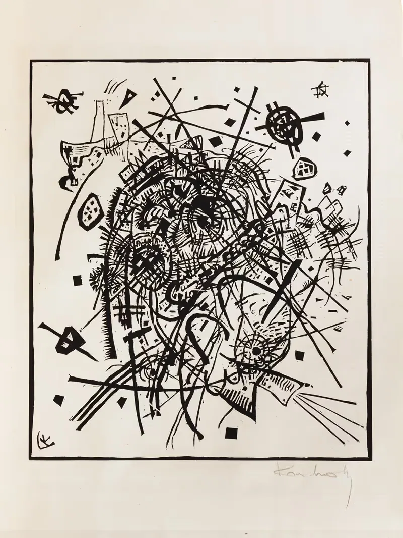 Kleine Welten (Small Worlds) VIII — Wassily Kandinsky