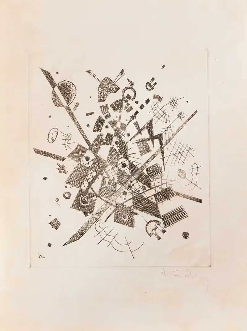 Kleine Welten (Small Worlds) IX — Wassily Kandinsky