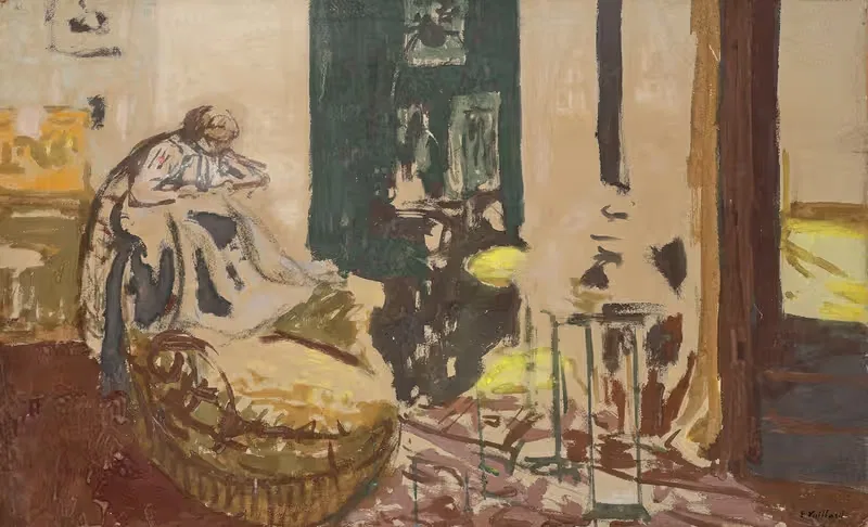 Утро в комнате by Эдвард Вюйяр, 1910 — digital art print download
