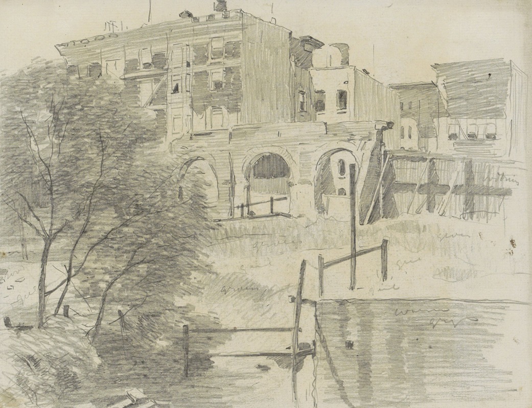 Ruïne te San Francisco by Виллем Витсен, 1915 — digital art print download