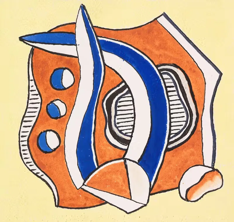 Без названия (Композиция) by Фернан Лежер, 1935 — digital art print download