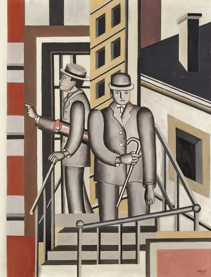 Paysage animé by Fernand Léger, 1924 — digital art print download