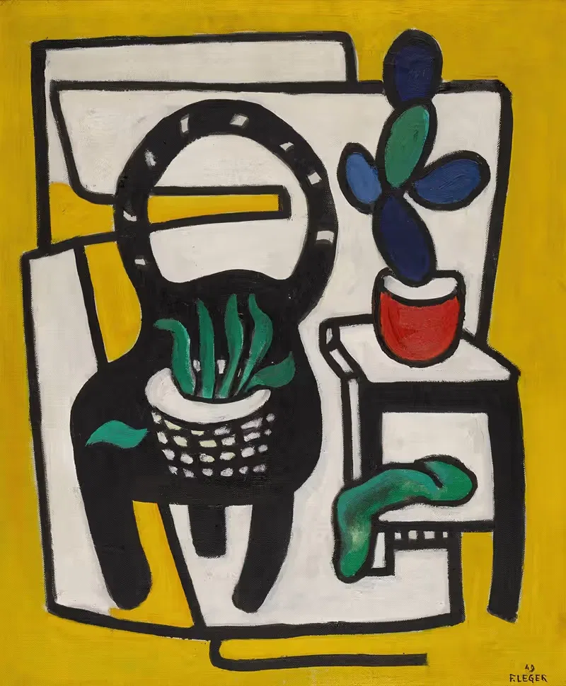La Chaise noire by Fernand Léger, 1949 — digital art print download
