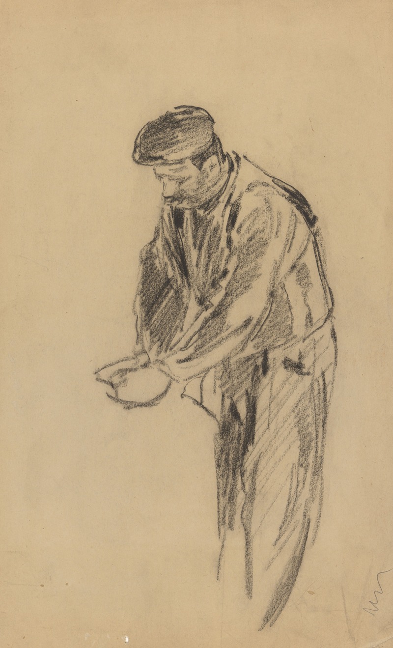 Studie voor De Molenaar by Виллем Витсен, 1870-1923 — digital art print download