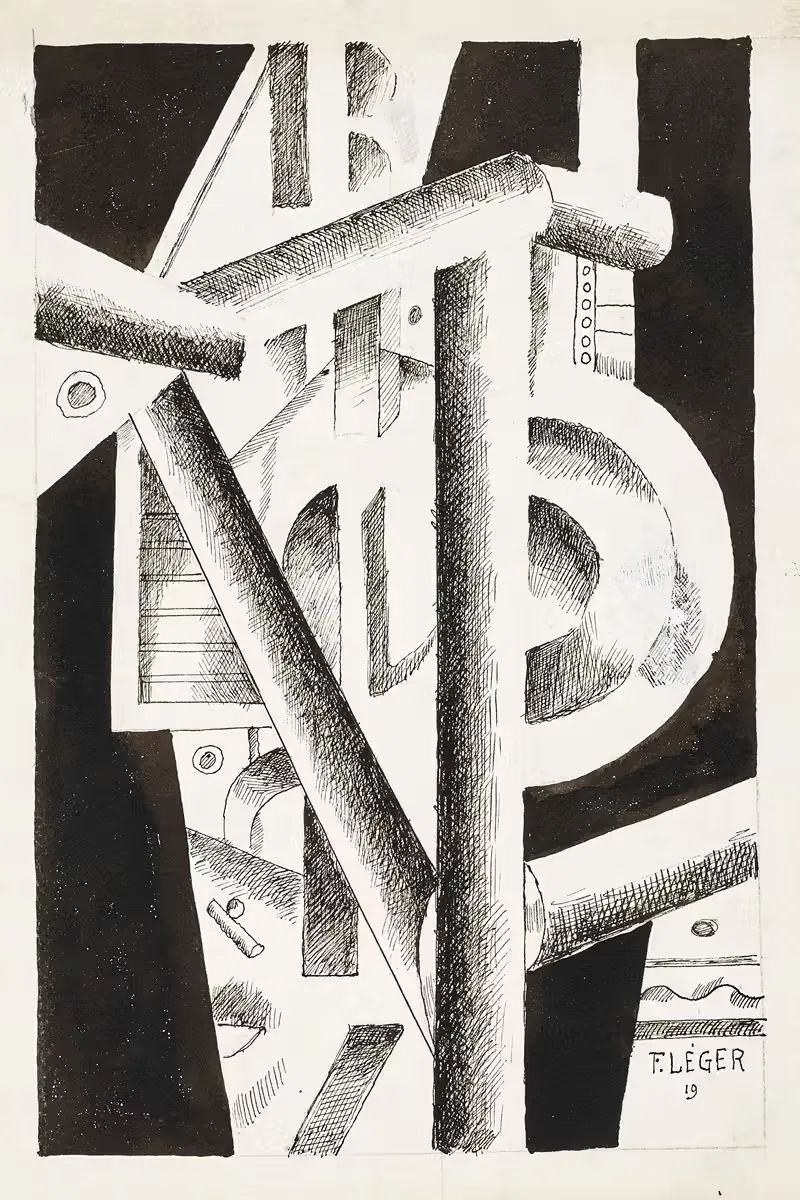 Л'Эшафо by Фернан Лежер, 1919 — digital art print download