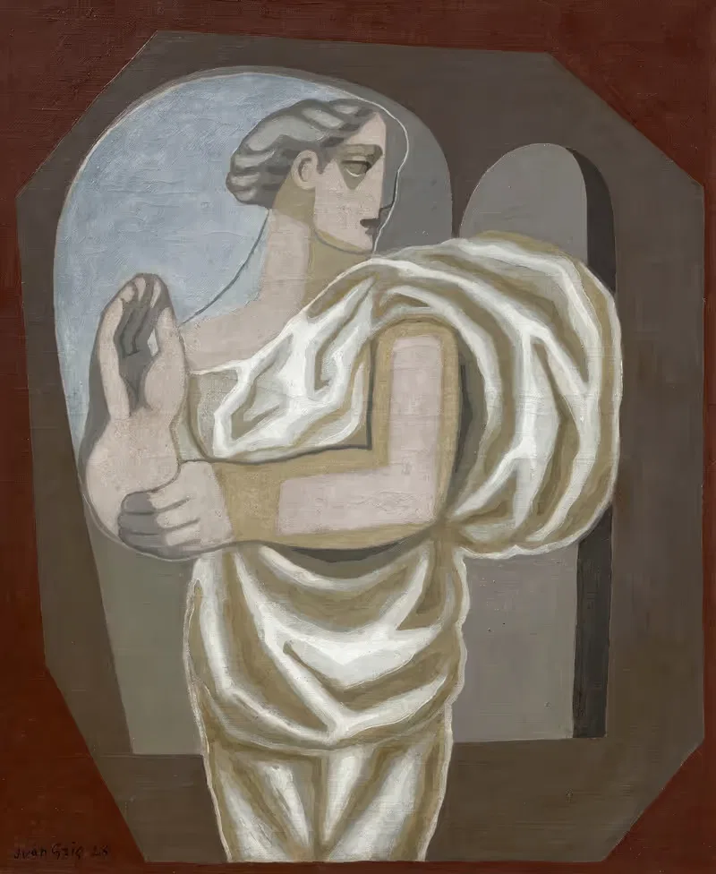 Дама в драпировке by Хуан Грис, 1926 — digital art print download