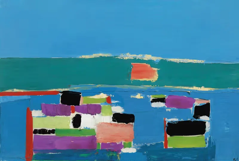 La Ciotat by Nicolas De Staël, 1952 — digital art print download