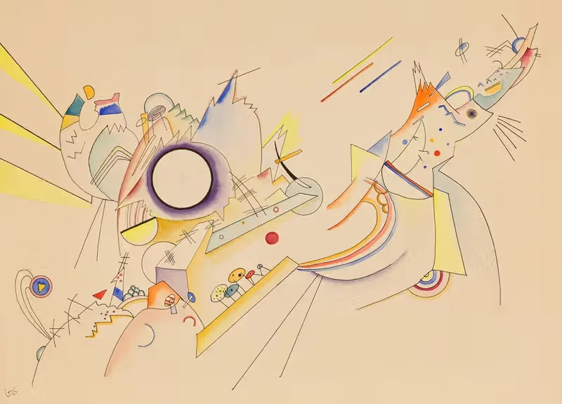 Ohne Titel by Wassily Kandinsky, 1923 — digital art print download