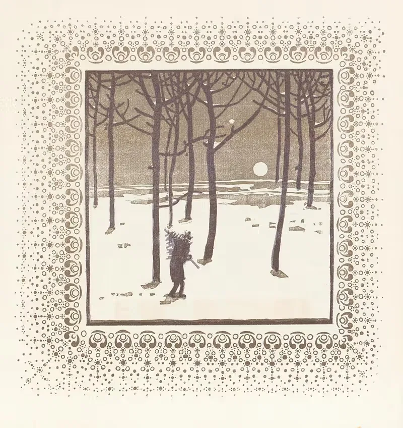 Die müde Sonne by Friedrich König, 1903 — digital art print download