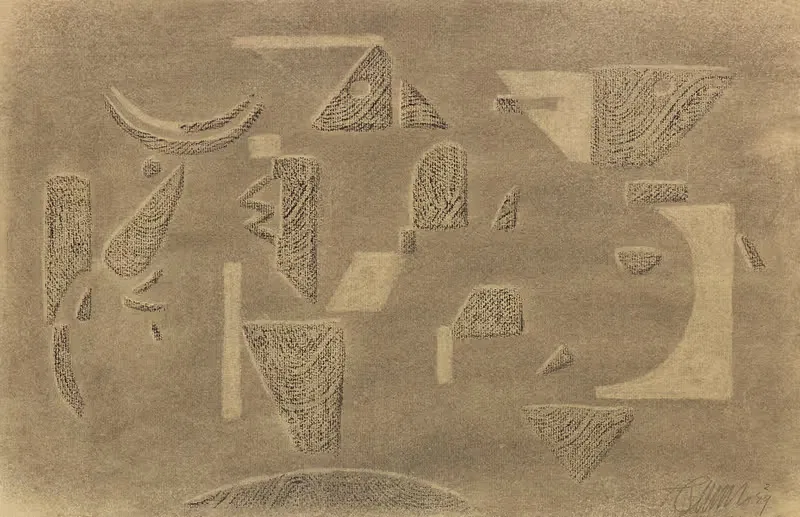 Ohne Titel by Willi Baumeister, 1949 — digital art print download