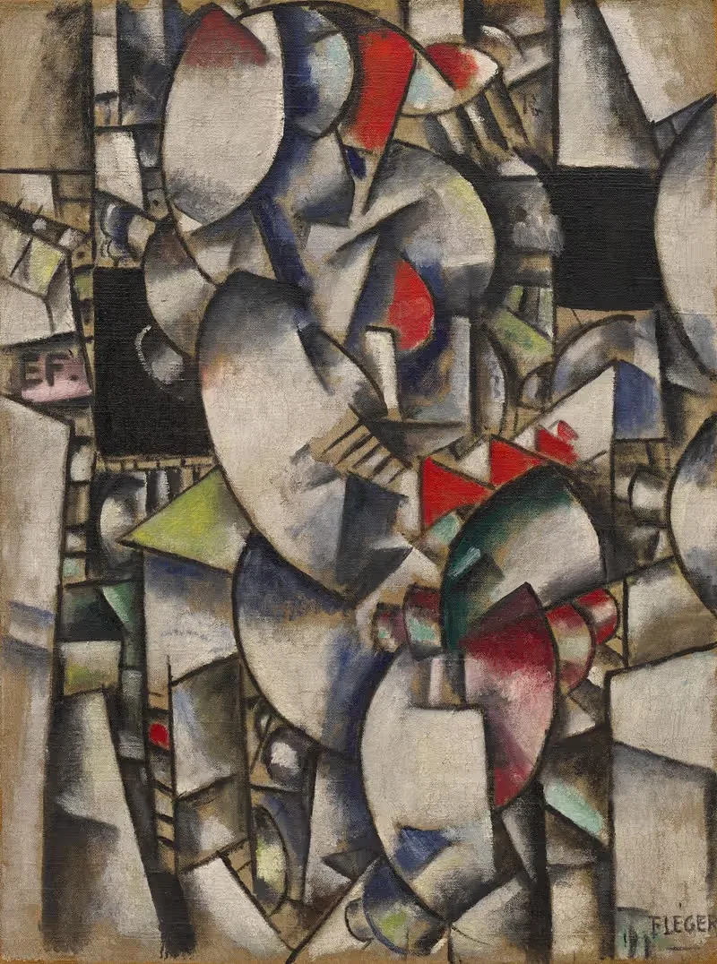 Nude Model in the Studio (Le modèle nu dans l'atelier) — Fernand Léger