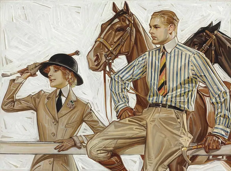 Реклама воротника Arrow by Джозеф Кристиан Лейендеккер, 1914 — digital art print download