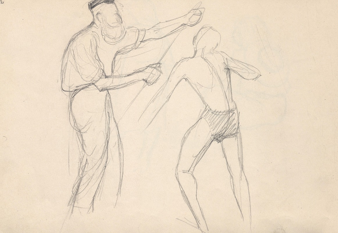 Sketchbook Pl.30 by Zofia Horodyńska, 1935-1936 — digital art print download