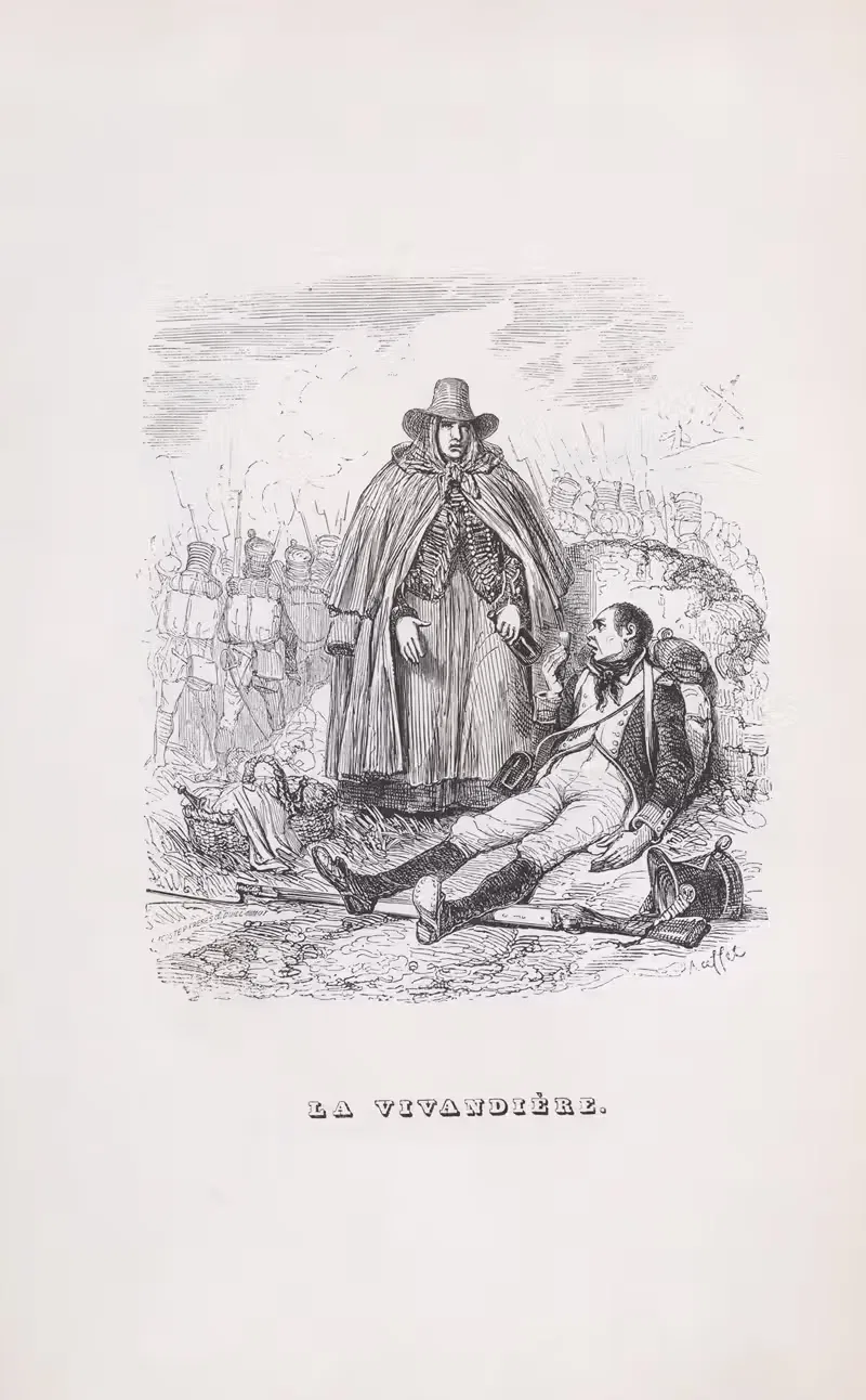 Вивандьер by Ж. Ж. Гранвиль, 1836 — digital art print download