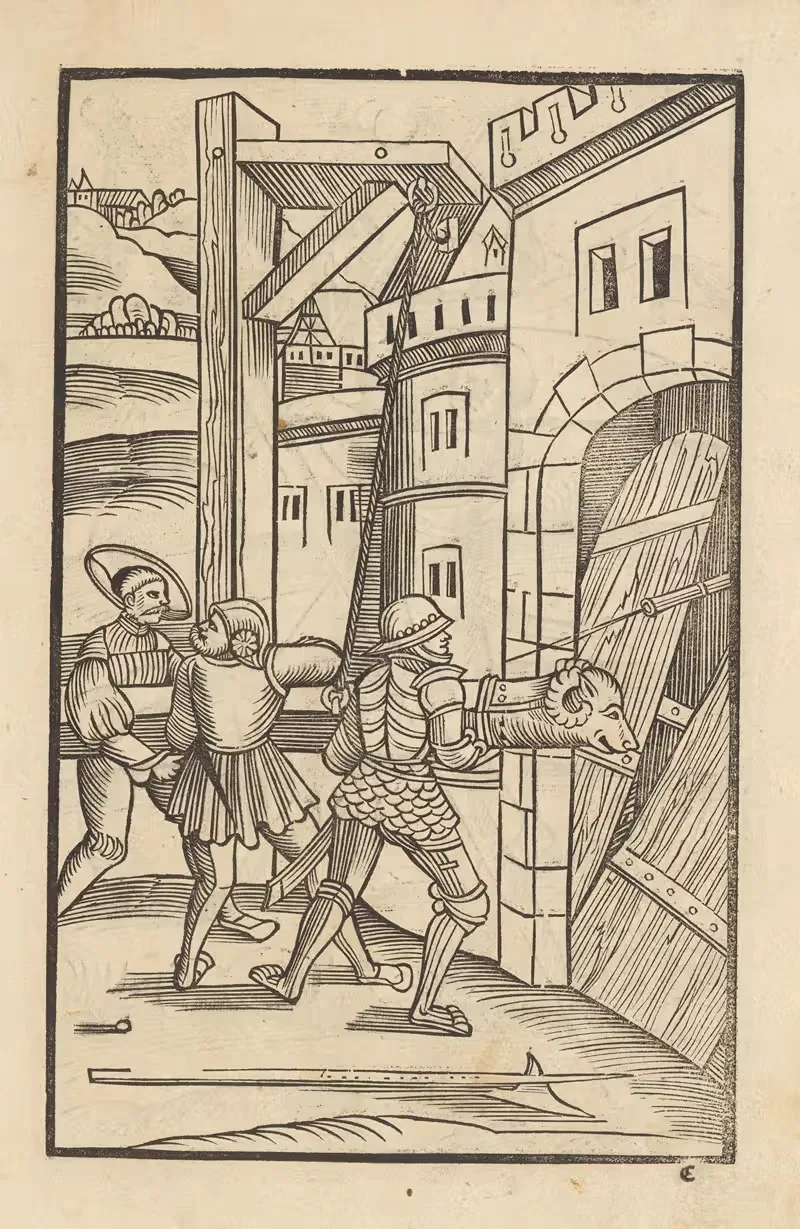 Четыре книги рыцарства Пл.002 by Флавий Вегетий Ренат, 1529 — digital art print download
