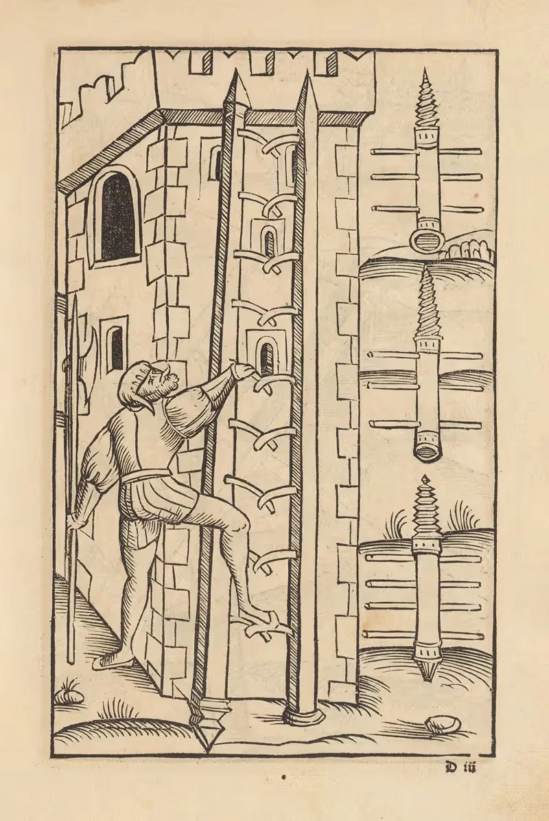 Четыре книги рыцарства, пл. 005 by Флавий Вегетий Ренат, 1529 — digital art print download